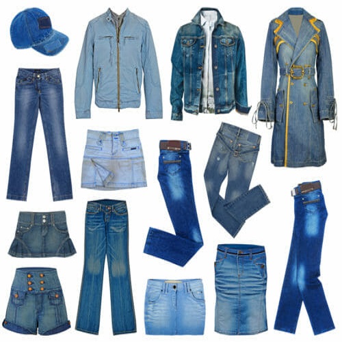 Denim Jeans Skirt