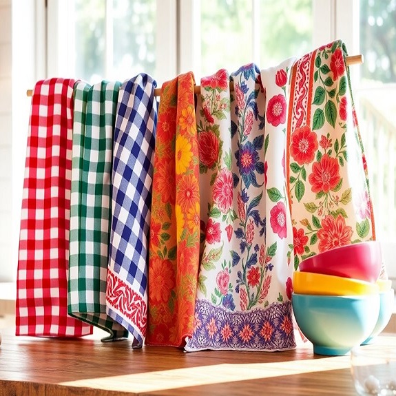 Stylish & Absorbent Kitchen Towels